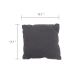Pillow Tassel Hanging Chair Gray - Image 18