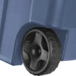 40 Gallon Durable Plastic Storage Tote with Latching Lid and Pull Handle, Blue, 2 Pack (Shipment from Walmart) - Image 4