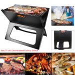 Portable BBQ Barbecue Grill Foldable Charcoal Grill Camping Garden Outdoor Travel - Image 3