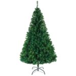 7FT Iron Leg White Christmas Tree with 950 Branches - Image 21