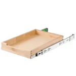 14"W x 21"D Pull Out Cabinet Organizer, Heavy-Duty Wood Drawer with Soft Close Slides for Kitchen & Pantry - Image 2