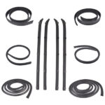 10x Door Window Weatherstrip Seal Kit for Dodge Truck Ram charger Plymouth D150 D250 D350 1980-1993 - Image 2