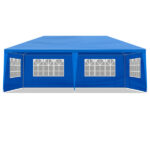 Same Code 46477147 10'x20' Outdoor Party Tent with 6 Removable Sidewalls, Waterproof Canopy Patio Wedding Gazebo, Blue - Image 3
