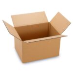 100 Corrugated Paper Boxes 8x6x4" 20.3*15.2*10cm Yellow - Image 3