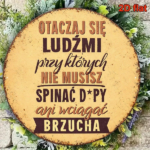 CIFbuy 1pc 8x8in Vintage Round Sign, "" Decorative, With Fun Inspirational Quotes & Humorous Life Philosophy TikTok, TikTok, t Self-pickup Logiopics - Image 5