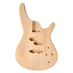 DIY 4 String IB Style Electric Bass Guitar Kits with Mahogany Body, Maple Neck and Accessories - Image 12