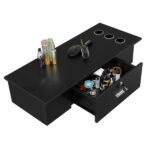 Classic Salon Wall Mount Styling Station Beauty Salon Spa Locking Cabinet Black - Image 8