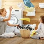 CIFbuy Metal Baked Paint Laundry Sign Wall Art Modern Laundry Room Decor (TikTok, temu pickup) - Image 7