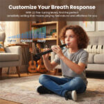 Portable Wireless MIDI Electronic Saxophone - 100 Tones, 3W Hi-Fi Speaker, 12hrs Playtime, 0.7lbs (Black ABS) - Image 11
