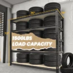 72" H Garage Shelving Heavy Duty 1500 LBS 5 Tier Storage Shelves Adjustable Shelf Rack for Garage Pantry Closet 36" W x 16" D x 72" H(Shipment from Walmart) - Image 5