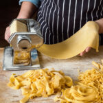Pasta Maker Machine, 180 Roller Pasta Maker, 9 Adjustable Thickness Settings 2-in-1 Noodles Maker with Rollers and Cutter, Perfect for Spaghetti, Fettuccini, Lasagna or Dumpling Skin Silver - Image 11