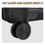 PP Trolley Case 20in Travel Suitcase Black - Image 4