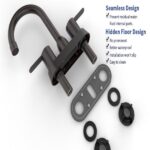 2 Handles Bathroom Sink Faucet, Oil Rubbed Bronze Centerset RV Bathroom Faucets for 2/3 Hole[Unable ship on weekends, TK/TEMU only for pickup, only TX10643 warehouse supports GOFO] - Image 10