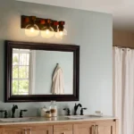 Black Bathroom Light Fixture, Vanity Lighting Fixtures Over Mirror, Wall Sconces for Living Room Bedroom Hallway - Image 3