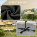 Outdoor Umbrella Base Only the base - Image 5