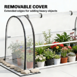 Garden Bed with Mini Greenhouse - Image 4