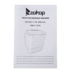 Replacement code: 56062206 XPB35-188S 14.3(7.7 6.6)lbs Semi-automatic Gray Cover Washing Machine - Image 20