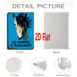 CIFbuy Vintage Galloping Horse Metal Sign, SEI SEMPRE IL" RAGGIANTE Italian Phrase Waterproof Rustproof Wall Art, Waterproof Rustproof Wall Art, 7.87*11.81 Inch Retro SEMPRikTok, SEMPRikTok, t Self-pickup Logiopics - Image 5