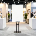 Heavy Duty Double-Sided Poster Stand, Adjustable Floor Sign Holder up to 75" for Foam Board & Banners - Image 5