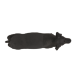 MGO DOG BENCH, Outdoor Bench, Matte Black + Black, No Assembly Required - Image 2