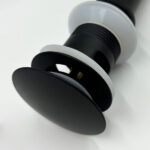 Bathroom Sink Drain with Overflow, Vessel Sink Lavatory Vanity Pop Up Drain Stopper, 304 Stainless Steel - Image 4