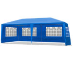 Same Code 46477147 10'x20' Outdoor Party Tent with 6 Removable Sidewalls, Waterproof Canopy Patio Wedding Gazebo, Blue - Image 4