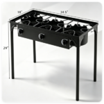 3 Burner Propane Stove 240000 BTU Portable Outdoor Propane Burner Stove Black Metal Frame Max 660 LBS Load Capacity Adjustable Heat Control Gas Stove for Soup Stir-Fry Barbecue Picnic - Image 8