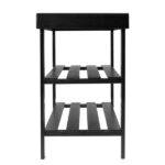 3-Tier Seamless Top Bamboo Shoe Rack - Image 6