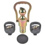 Trailer Ball Hitch GNXA2061 Featuring Easy Lock and Safety Chain Fit for Ford Towing
