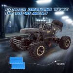 2026 2 Batteries 1:12 Rock Crawler Rechargeable Off Road Truck 4WD , Metal Shell LED Headlights RC Remote Control Off Road Car Truck,Logistics is randomly sent by UPS/USPS/UNI/GOFO - Image 9