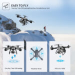 2026 V14 Professional Drone 6K HD Dual Camera Wifi FPV Portable RC Quadcopter 2 BATTERY,Drones suitable for adults/beginners.Logistics is randomly sent by UPS/UNI/USPS/.GOFO - Image 7