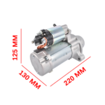 JL3Z-11002-A Starter Replacement for Ford F-150 V8 5.0L 4951CC 302CID 2018-2020 438000-3950 JL3T-11000-AB JL3Z11002A 34031 JL3T11000AB SR8504X TN438000-3950 - Image 2