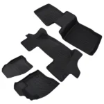Front Floor Mats And Rear Floor Mat fit for Ford Explorer 2017-2019 1st + 2nd row - Image 5