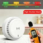 2 Pack Smoke Alarm Detector Home Fire Safety Sensor Alert Battery Included (products W/ battery US Logistics For DHL Ground/ Fedex Ground. TK/TMEU only For self-pickup, self-pickup Cannot use USPS) - Image 10