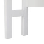 Double Door Fork Toilet Cabinet White - Image 19