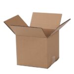 100 Corrugated Paper Boxes 4x4x4" 10*10*10cm Yellow - Image 6