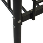Same Code 12883671 Iron Bed Bunk Bed with Ladder for Kids Twin Size Black - Image 61