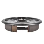 Passenger Side 12" Hydraulic Brake Backing Plate Compatible with 7,000 lb Trailer Axles Mounts to 5-Bolt Brake Flange BPH-7000-RH - Image 4