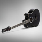 [Do Not Sell on Amazon] GMB101 4 string Electric Acoustic Bass Guitar w/ 4-Band Equalizer EQ-7545R Black - Image 6