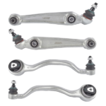 4PCS Control Arm & Ball Joint Front Lower Forward & Rearward Replacement for BMW X5 E70 2007-2013, X6 E71 2008-2014