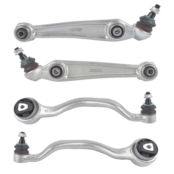 4PCS Control Arm & Ball Joint Front Lower Forward & Rearward Replacement for BMW X5 E70 2007-2013, X6 E71 2008-2014