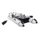 Camping Survivals 10ft PVC 330kg Water Adult Assault Boat Off-White - Image 5