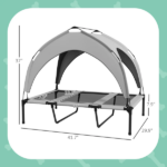 Dog Cot Cooling Pet Bed - Image 2
