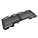 Upper Radiator Shutter Grille with Motor Fits for Cadillac Escalade Chevrolet Suburban Tahoe GMC Yukon Yukon XL 2017-2020 Black - Image 2