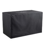 43-Inch Fire Table 50000 BTU Gas Firepit with Volcanic Stone Black - Image 3