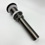 Bathroom Sink Drain without Overflow, Vessel Sink Lavatory Vanity Pop Up Drain Stopper, 304 Stainless Steel