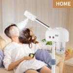 2 in 1 Facial Steamer with 3X Magnifying Lamp, Esthetician Steamer Professional Aromatherapy Humidifier Face Spa Mist Steam for Home Beauty Salon, Personal Skin Care Deep Cleaning - Image 9