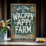 CIFbuy WACPPYAPPY Vintage Rustic Metal Sign Welcome To Farm, 8x12 Inch Decorative Iron Wall Plaque, Farmhouse Home Garden Indoor Outdoo TikTok, TikTok, Self-pickup Logiopics - Image 8