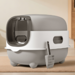 E Classic Grey Cat litter Box - Simple and Practical, Large Space, High Cost Effective Choice - Image 4