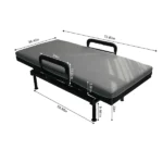 Electric Lift Bed for Seniors - Wired Remote Control with One-Touch Backrest Lift & Leg Lowering, Fall-Safe Rails, Safe Standing/Sitting/Lying Aid - Image 2